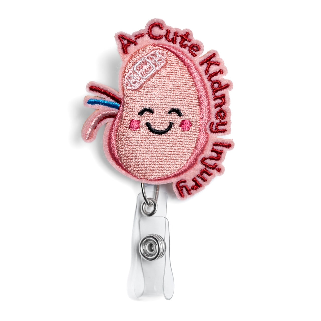 Kidney Badge Holder