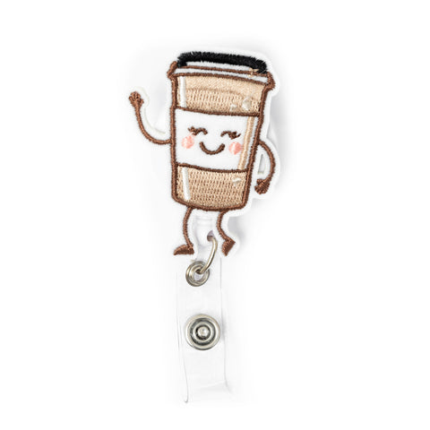 Coffe Cup Badge Holder