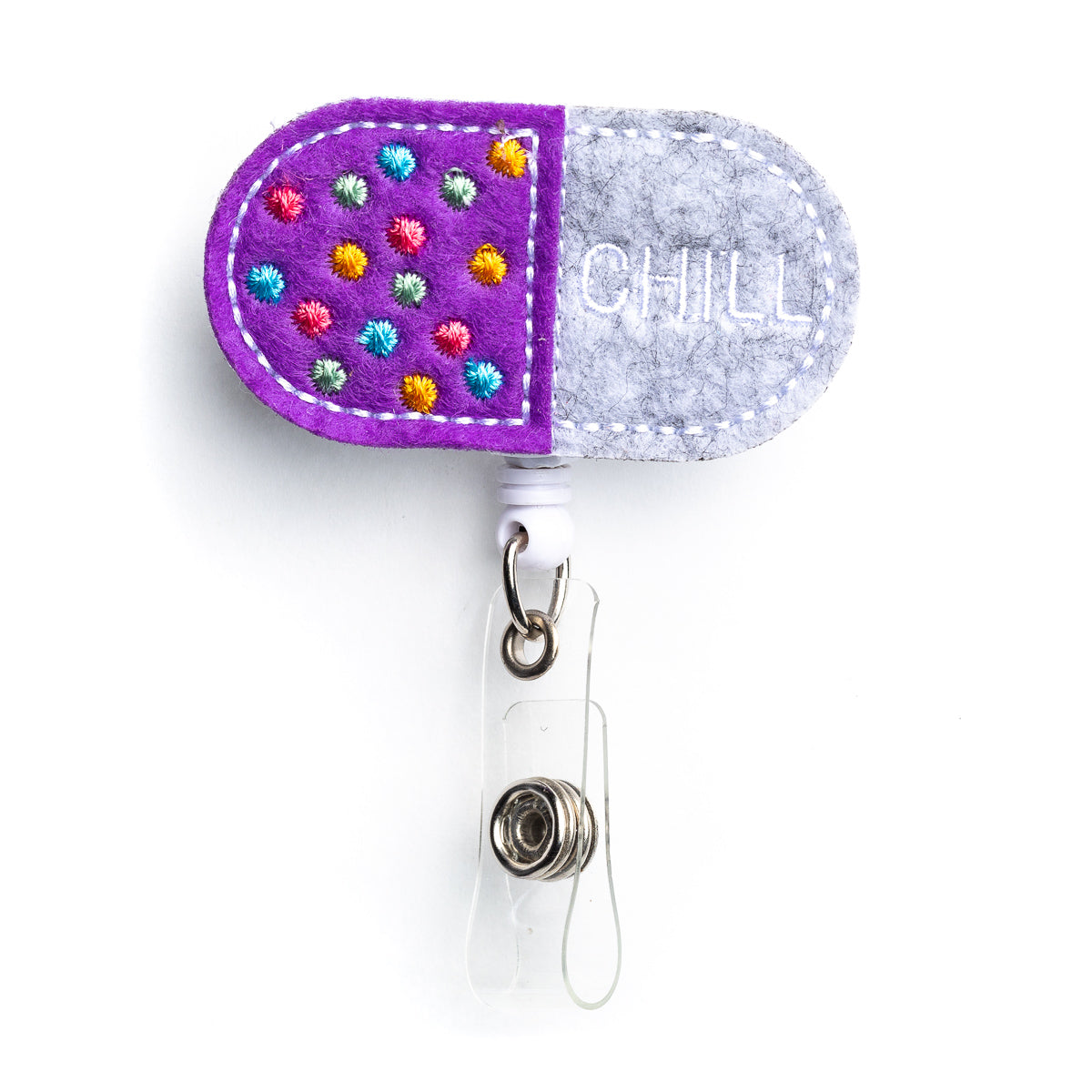 Chill Pill Badge Holder