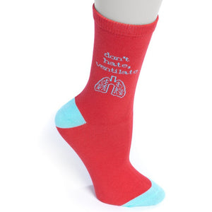 Don't Hate, Ventilate Socks