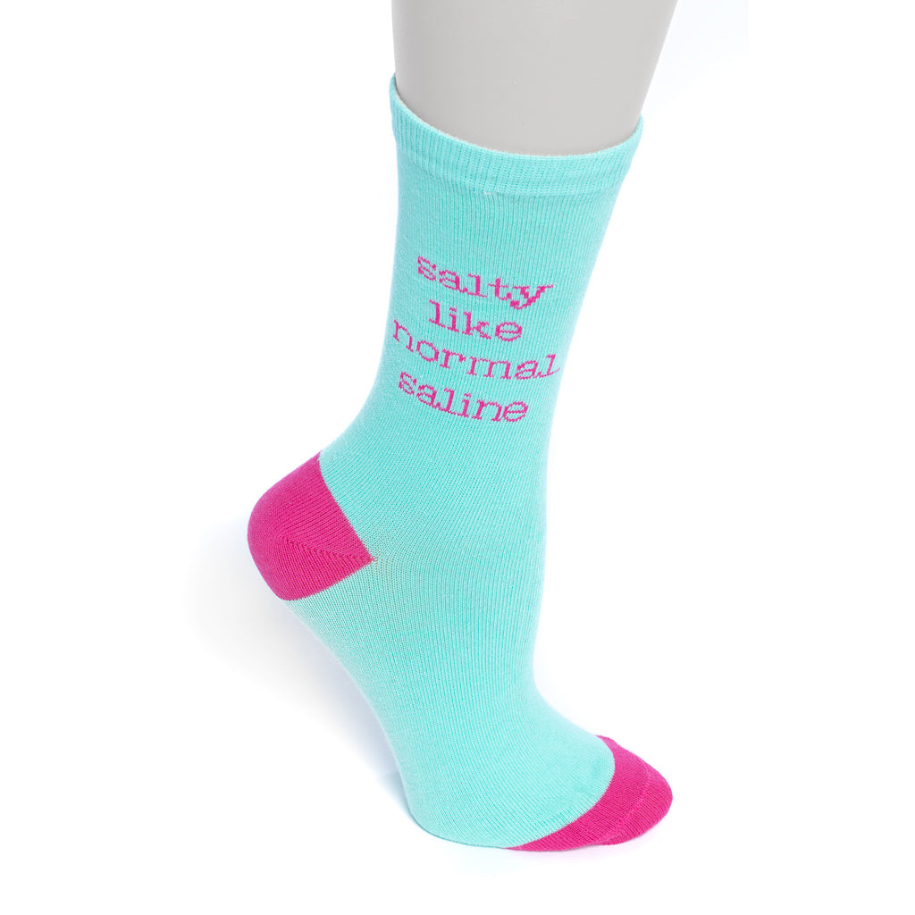 Salty Like Normal Saline Socks